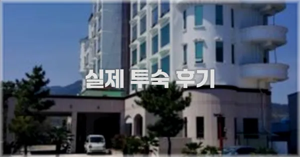 💬 실제 투숙 후기
